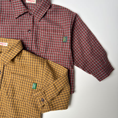 andbutter/27. Toffee Check Shirt JS-JM