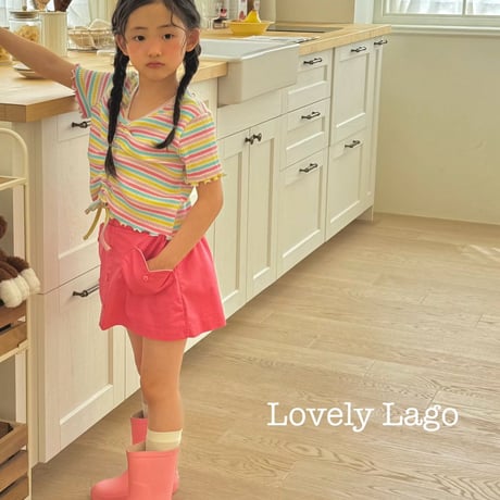 lago/28. heart flower pants S-JS