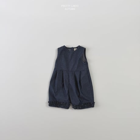 lindo/58. denim overalls XS-XL