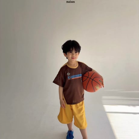 saintdoll/62. mesh simple roose T-shirt JS-JL