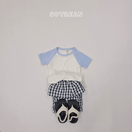 soybean/139. plan ) gobang check rayerd pants XS-XL