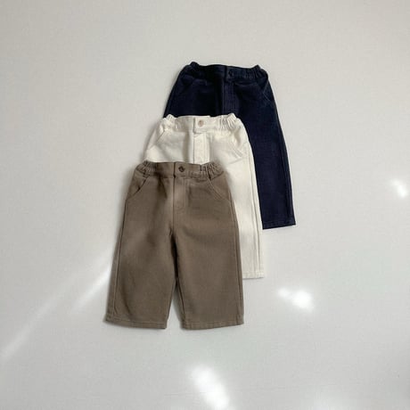 minirobe/3. Winter basic straight pants S-XL