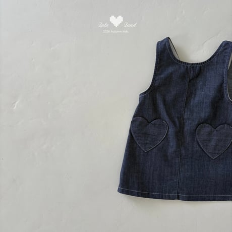 lalaland/33. heart pocket one-piece XS-XL
