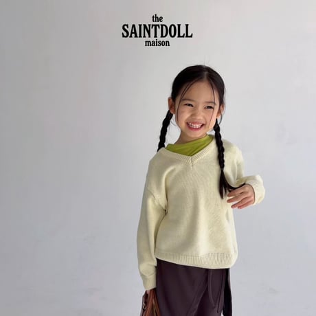 saintdoll/149. v neck sweat ADULT