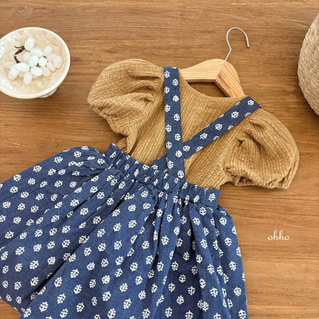 ohho/14. mone overalls skirt S-2XL