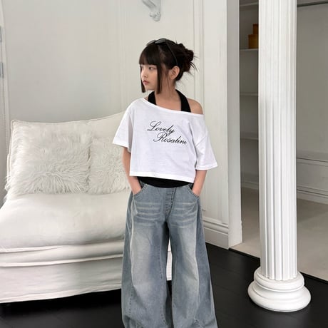 matilda/110. lovely off shorder set 15-19
