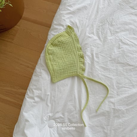 ninibello/189. kongkong fril bonnet FREE