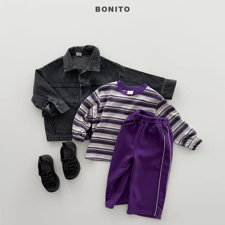 bonito/65. side line pants 12M-XL