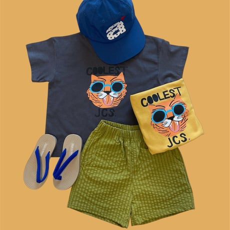 mikki/96. check check half pants 2XL-4XL