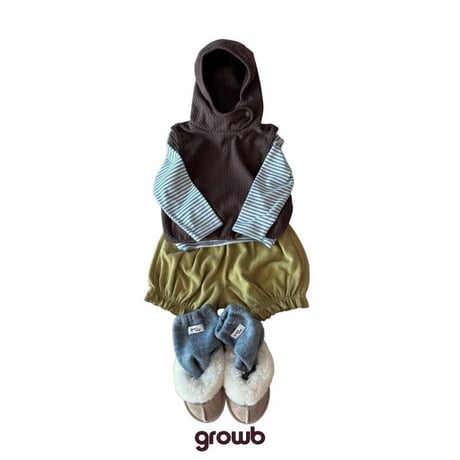 growb/27. cover vest hood XS-JS