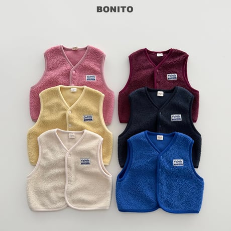 bonito/4. plan ) mongle dumble vest JS-JM