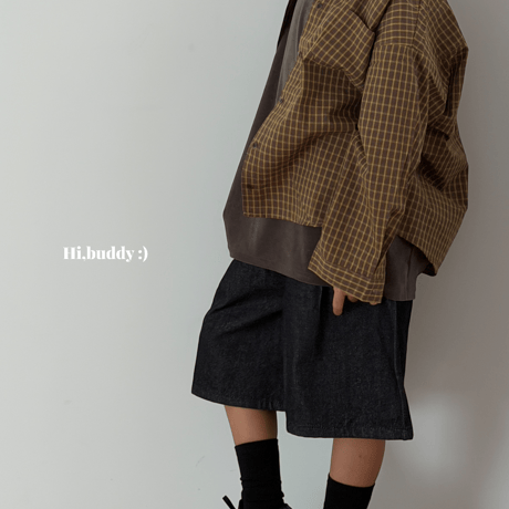 hibuddy/13. check day shirt S-XL