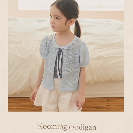 monatelier/14. blooming ribbon cardigan S-2XL