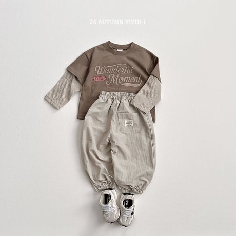 vividi/86. wonder double T-shirt JS-JM