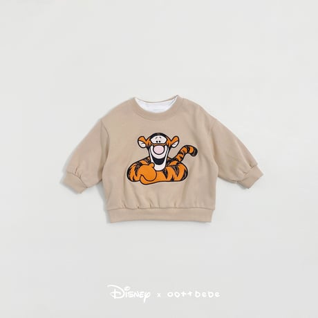 oottbebe/34. friends tigger family man-to-man XS(1-2Y)-XL(6-7Y)