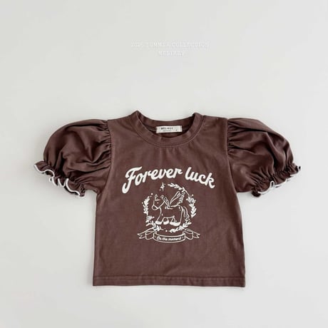 melikey/27. pony puff T-shirt XS-XL