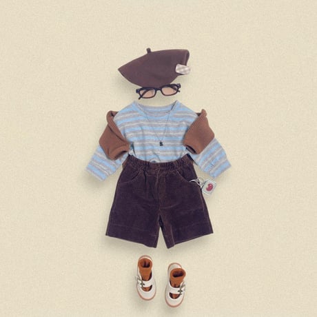 oottbebe/43. big corduroy ( 6bu ) pants XS(0-1Y)-XL(4-5Y)