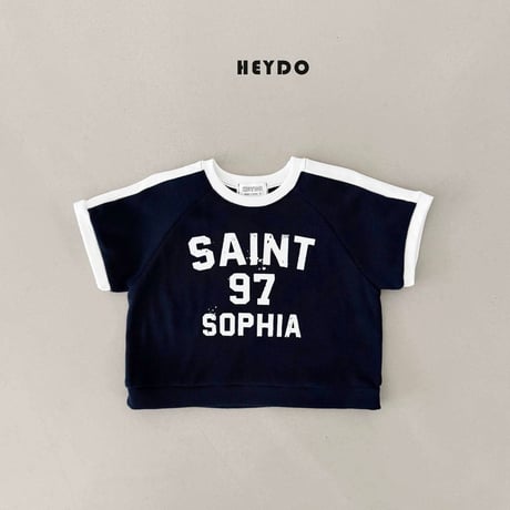 heydo/27. saint two color T-shirt S-XL