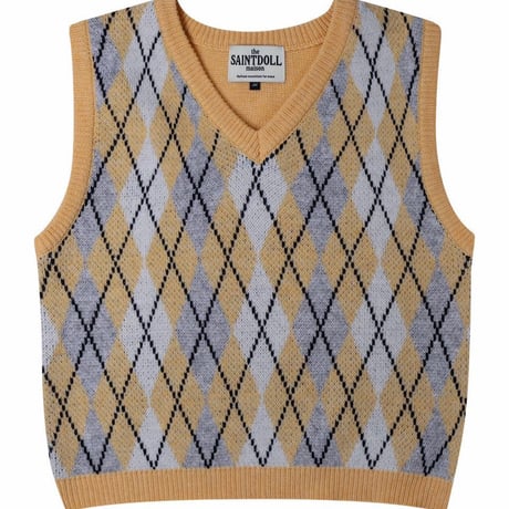 saintdoll/146. baby knit vest XL-JM