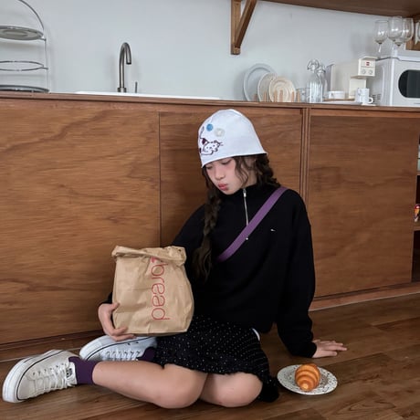 matilda/79. half knit zipup 15-19