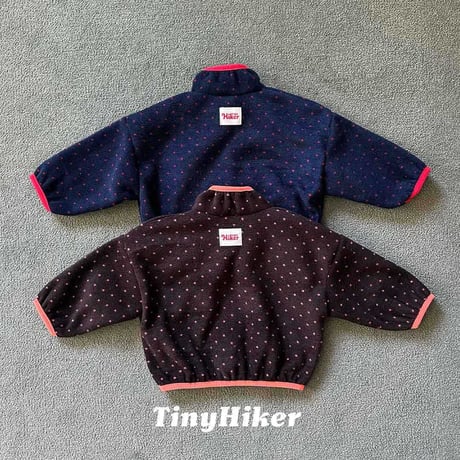 tinyhiker/17. peuty dot fleece T-shirt XS-XL
