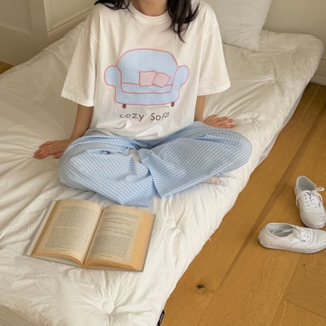 ninibello/137. adult ) Lounge cotton pants FREE