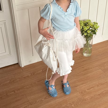 ninibello/48. shirring tutu T-shirt 2XL