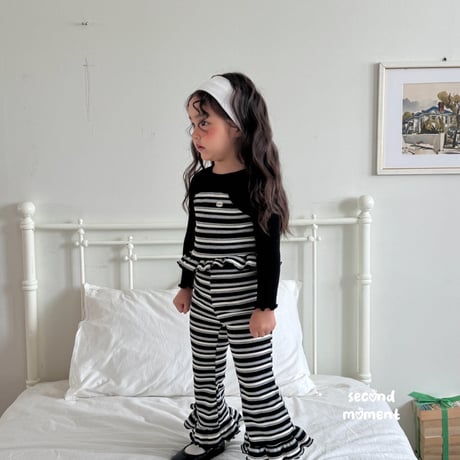 secondmoment/10. waffle penut fril pants JS-JL