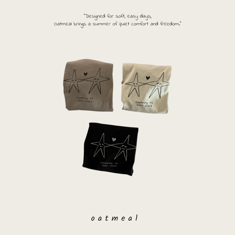 oatmeal/18. star round XS-XL