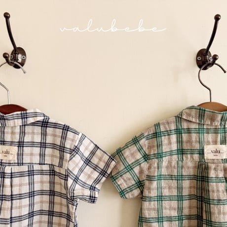 valubebe/38. jay check shirt 6M-S