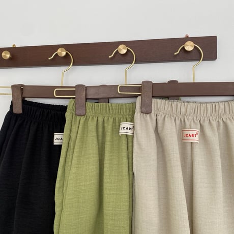 mikki/19. knee anna linen pants ADULT