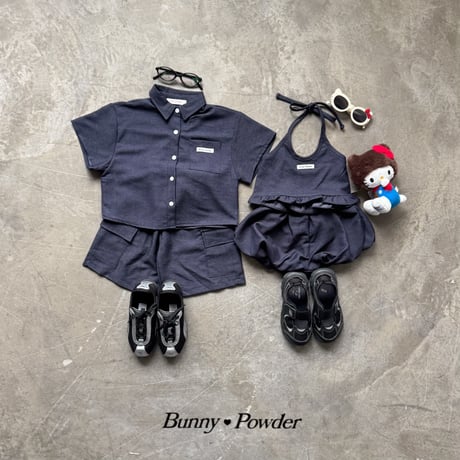 bunnypowder/212. half t NB denim S-XL