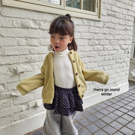 merrygoround/1. blin dot Pants skirt XS-2XL
