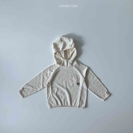 andbutter/58. Runner Waffle Hoodie S-XL