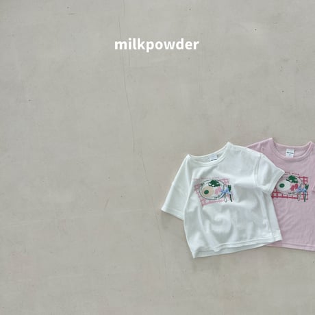 milkpowder/33. lunch T-shirt 5-11