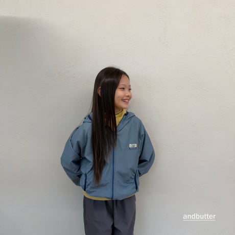 andbutter/44. Stripe Windbreaker JS-JM