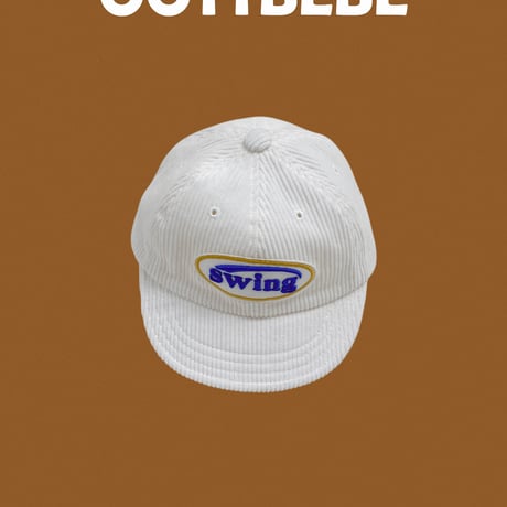 oottbebe/32. Swing coduroy ( hip daily ) ball cap S(1-3Y)-F(56-58CM)