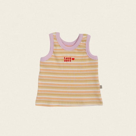 oottbebe/83. retro sleeveless updown set XS(1-2Y)-XL(6-7Y)