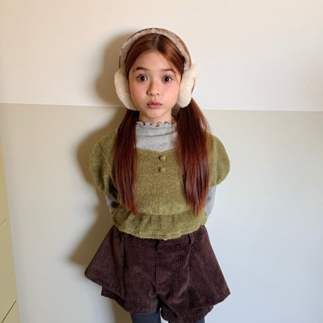 comma/33. shirring rayerd blouse 160-170