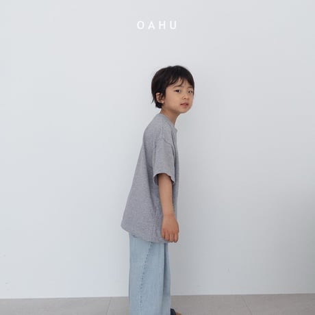 oahu/45. low curb denim pants JS-JXL