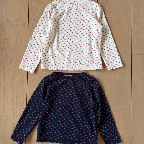 minibonbon/80. flower T-shirt JS-JL