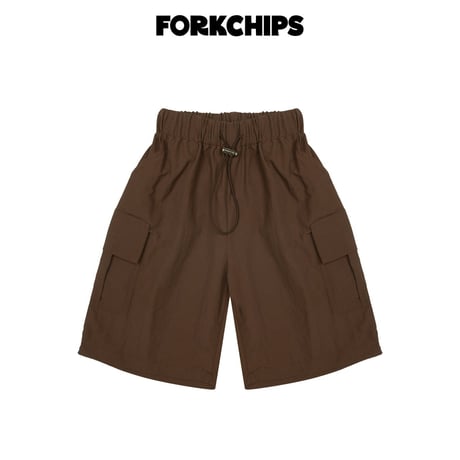 forkchips/13. snap bermuda pants M-XL