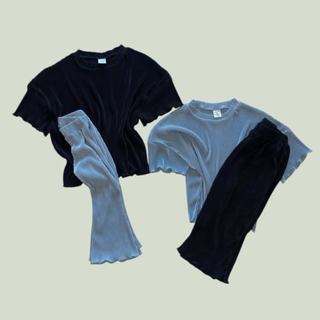 mikki/55. plitch half t T-shirt ADULT