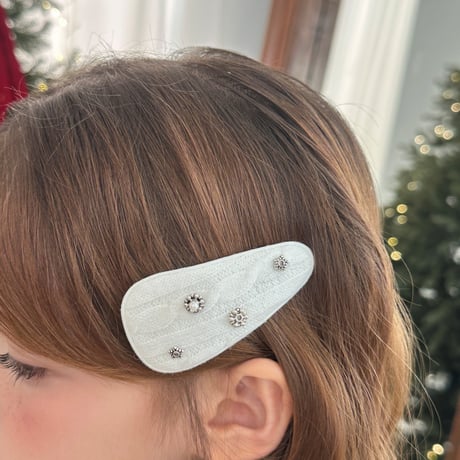 ellymolly/195. pearl hair pin knit FREE