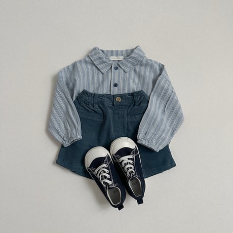 minirobe/37. Woody Stripe Shirt S-XL
