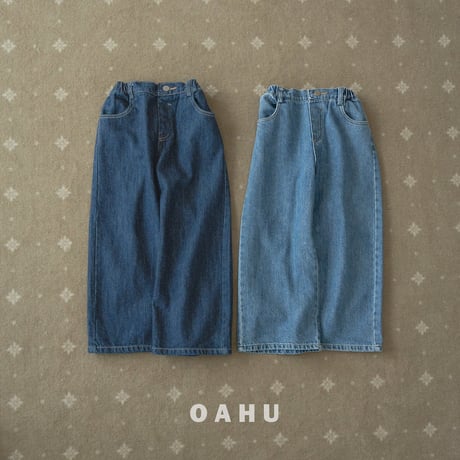 oahu/49. 501 wide denim pants JS-JXL