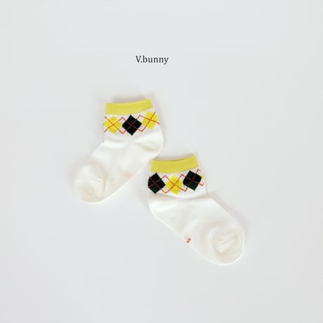 vbunny/18. sikaku socks set S(130-150)-L(180-210)