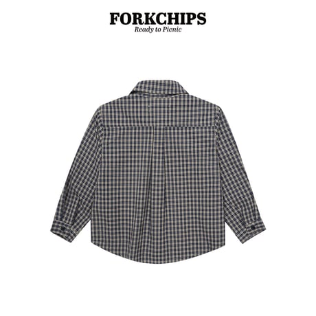 forkchips/50. mile check shirt JS-JXL