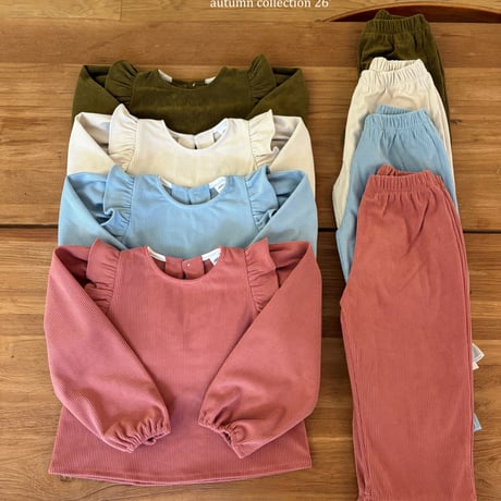 ohho/21. soft corduroy blouse S-2XL