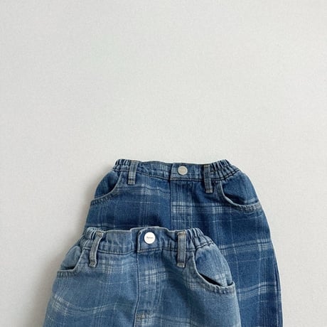digreen/37. Check denim S-2XL